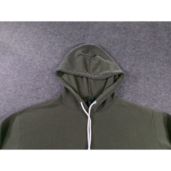 Wild Fable Hoodie Women Medium Green Cropped Pullover Causal Streetwear Y2K Crop - Picture 2 of 9